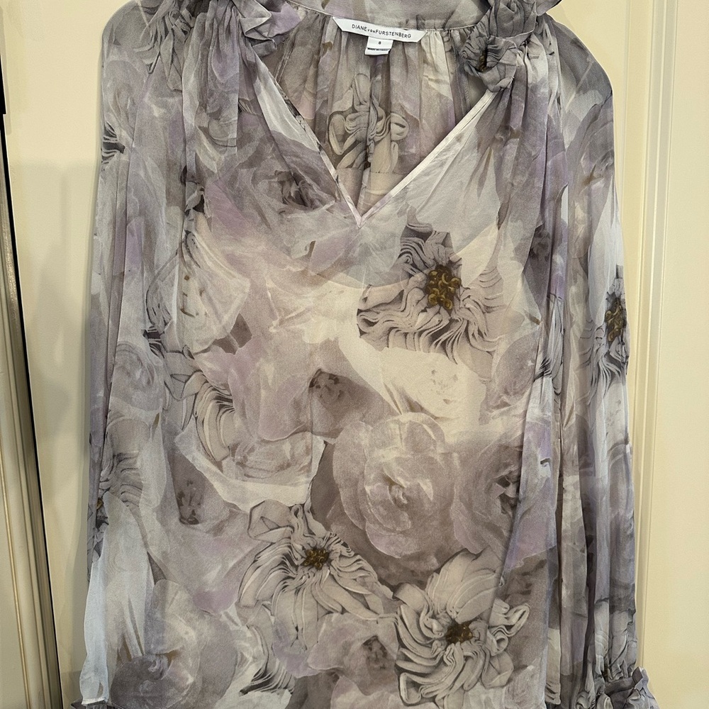 Floral Chiffon Blouse